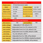 DC DC Buck Boost Converter 5.0~30V To 0.6~30V Adjustable Regulated Laboratory Power Supply CC CV 0~4.0A 6V 12V 24V Power Module