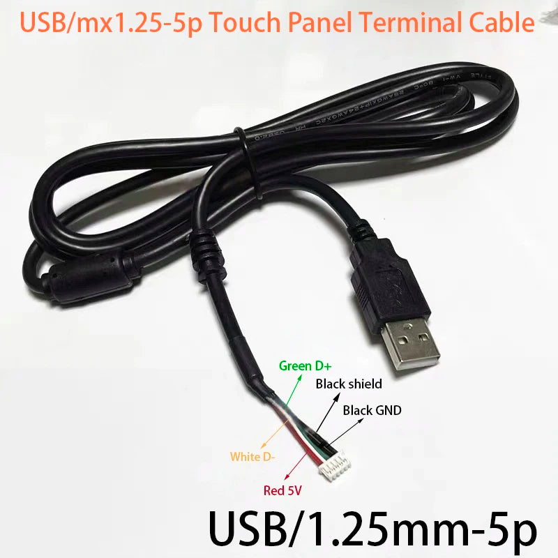 usb touch screen camera terminal cable xh2.54/ph2.0/mx1.25/sh1.0 motherboard usb connection cable