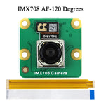 12MP IMX708 Camera Module Auto Focus Night Vision 75 120 Degree For Raspberry Pi 5 4 4B 3B+ ZERO 2 W CSI 22Pin 15Pin HD Webcam