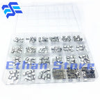 240Pcs/Box 24 Value Micro USB 5Pin Connector 24 Models Jack Socket Connectors Jack Set Connectors For MP3 SMD Socket Kit