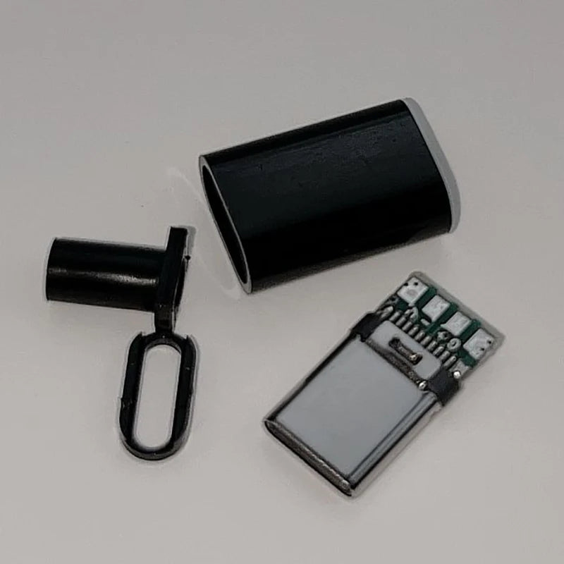 5Pcs USB Connectors Type C / Micro / USB 2.0 Type A Male Female Assembly Adapter DIY Soldering Repair Data Charging Plug Socket