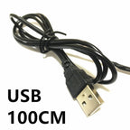 40MM 50MM 60MM 70MM 80MM 90MM 120MM Cooling Fan Brushless Motor Case Fan Quiet Fan With USB Cable