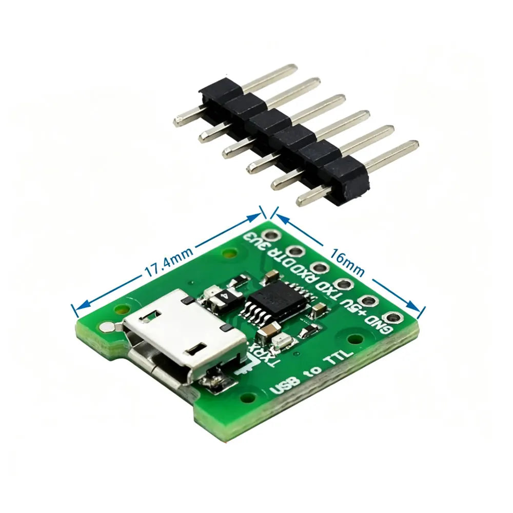 CH340E CH340C CH9340C USB 2.0 To TTL Module Alternative CP2104 CP2102 PL-2303HX HT42B534 FT232RL Supprt linux/mac/windows OTG