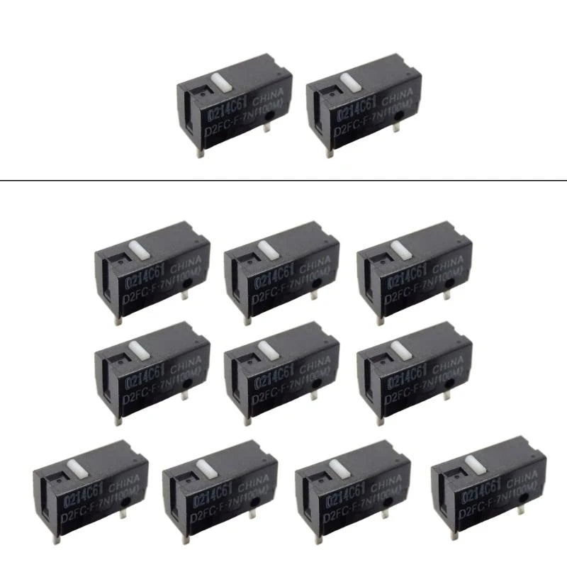 D2FC-F-7N ( 100M ) Mouse Micro Switch Touch Switch Mouse Button Fretting D2FC 7N