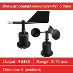 Ultrasonic Wind Sensor Anemometer Module 0‑2V 5V 10V 4‑20mA RS485 NPN PNP Multi‑Output Industrial Weather Station Sensor