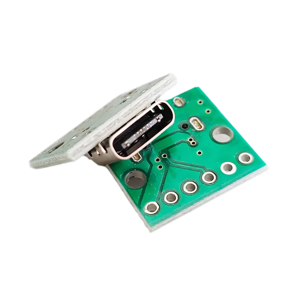 5/10/20pcs USB Type-C Female Test PCB Board Adapter Type C 6Pin 2.54mm Connector Socket For Data Line Wire Cable Transfer