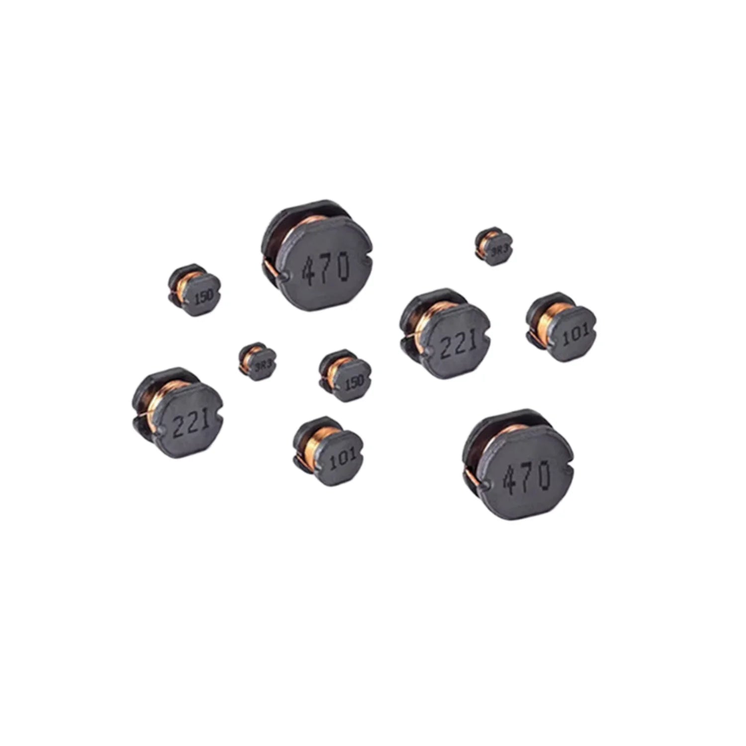 CD32 43 54 75 105 SMD Inductor 2.2uH 3.3uH 4.7uH 6.8uH 10uH 100UH 150UH 220UH 330UH 470UH 680UH 1000UH Wound Power Inductor