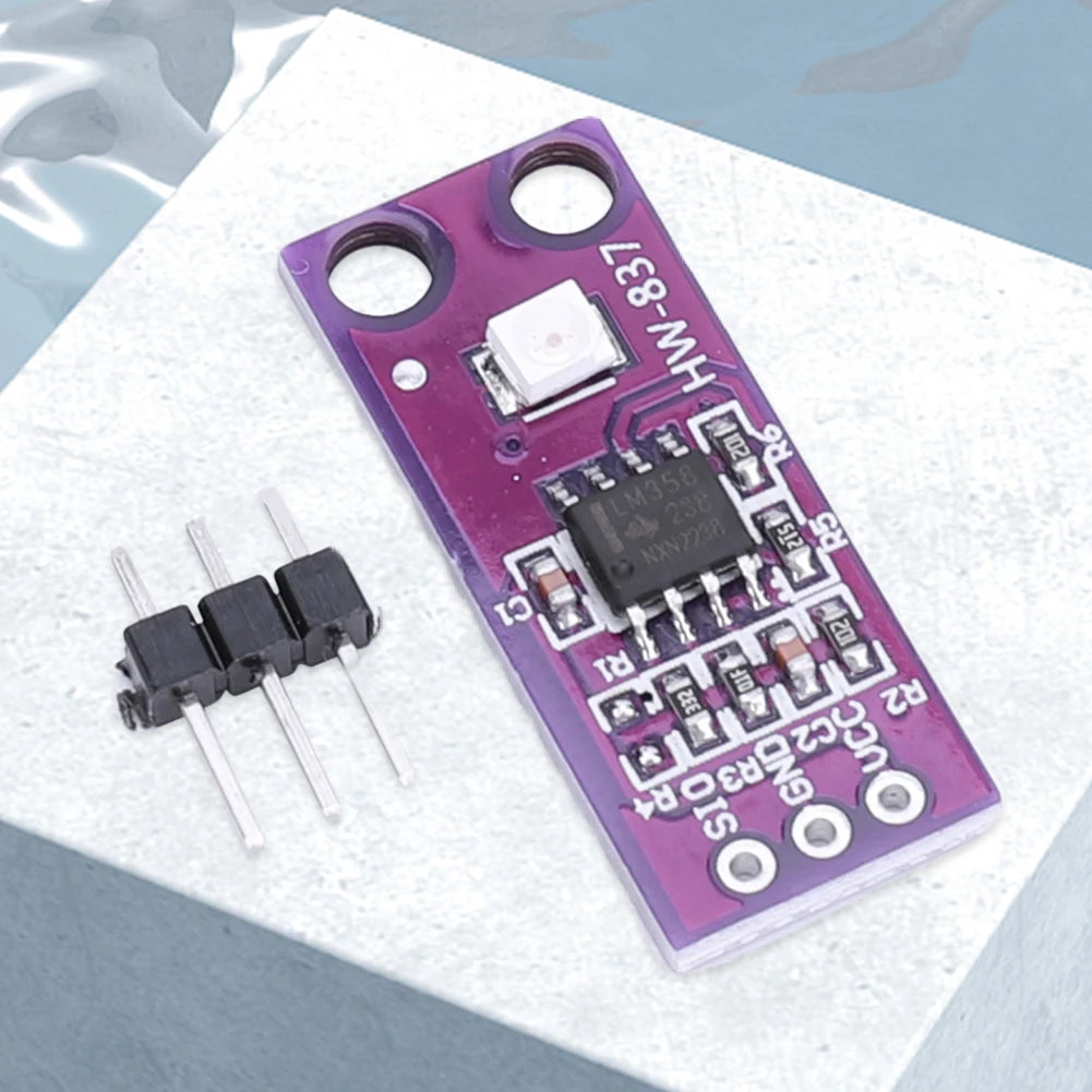 GUVA-S12SD Light Sensor Electronic PCB Board 2.5V-5V UV Spectral Intensity Sensor Module High Sensitivity for Arduino DIY Kit