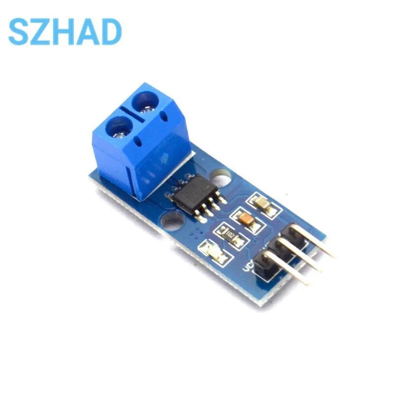 ACS712 5A 20A 30A Hall Current Sensor Module, AC/DC Detection, for Arduino Smart Home Energy Monitoring