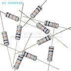 20pcs 3W 5% Metal Oxide Carbon Film Resistor 10 22 33 47 51 62 75 82 91 100 220 470 1K 10K 100K 2.2 4.7 22 47 100 220 470 R ohm