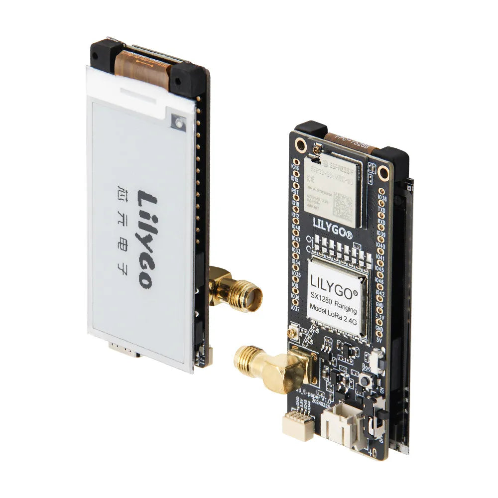 T3S3 E-Paper ESP32-S3 LoRa Development Board SX1280 SX1262 SX1276 2.4G 868MHz 915MHz Wireless Module 2.13 Inch Display