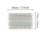 400 Tie Points Solderless Breadboard Kit PCB 140PCS/840PCS 14 Lengths Jumper Wire Dupont Line 10CM DIY Mini Test Protoboard Kit