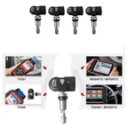 4Pcs Programming MX Sensor TPMS Tire Pressure Monitor Sensor 315MHZ 433MHZ Universal 2 in 1 Repair Tool for-Autel Black