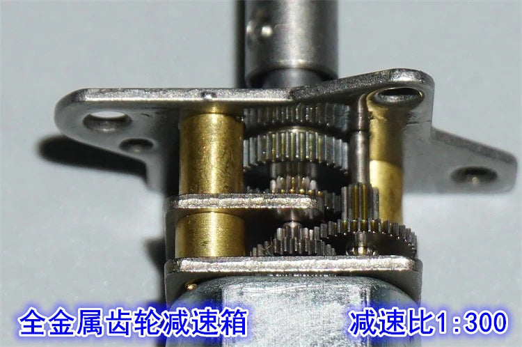 3v 6v DC N20 Mini Micro Metal Gear Motor 3mm Shaft Worm Gear Reduction Motor Model Aircraft Folding Landing