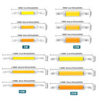 5/10Pcs Bright LED R7s COB Glass Tube AC 110V 220V 5W 10W 20W 78mm 118mm Corn Light Bulb J78 J118 Home Replace Halogen Lamp