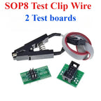 1PCS  CH341A CH341B 24 25 Series EEPROM Flash BIOS USB Programmer Module SOIC8 SOP8 Test Clip For EEPROM 93CXX / 25CXX / 24CXX