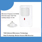 7225 Infrared Microwave Technology Dual Technology Motion Sensor PIR Detector
