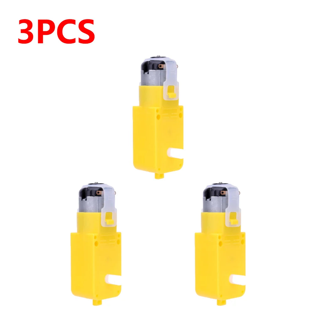 1-5PCS TT Motor 130motor Smart Car Robot Gear Motor for Arduino DC3-12V DC Gear Motor Intelligent Car Chassis Four Drive Car Hot
