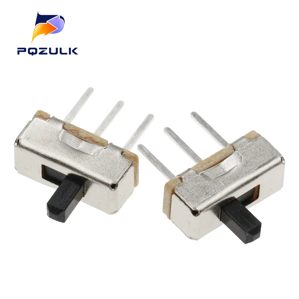 20PCS Toggle Switch SS12D00 DIP Slide Switch 3Pins SS12D00G3 The Power Switch Hand Shank 3MM