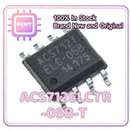 (10/50 Pieces) ACS712ELCTR-05B-T ACS712 SOP-8 Current Sensor Factory Wholesale Cheap Electronic Component Fast Shipping