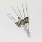 10pcs 0.5A 1A 1.5A 2A 3A 3.15A 4A 5A 6.3A 8A 10A 15A 250V 3.6x10mm Lead Wire Fast/Slow Blow Glass Fuse Tube 3.6*10