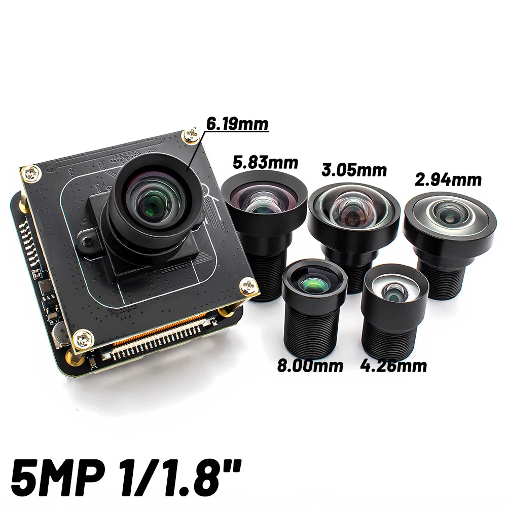 Global Shutter IP Camera Module IMX568 1/1.8" CMOS 2488*2048 60FPS Webcam Board High Speed Capture RTSP Onvif For Machine Vision