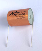 Golden high-quality metallized film power amplifier frequency divider audio capacitor stepless 0.22-22uf MKP capacitor