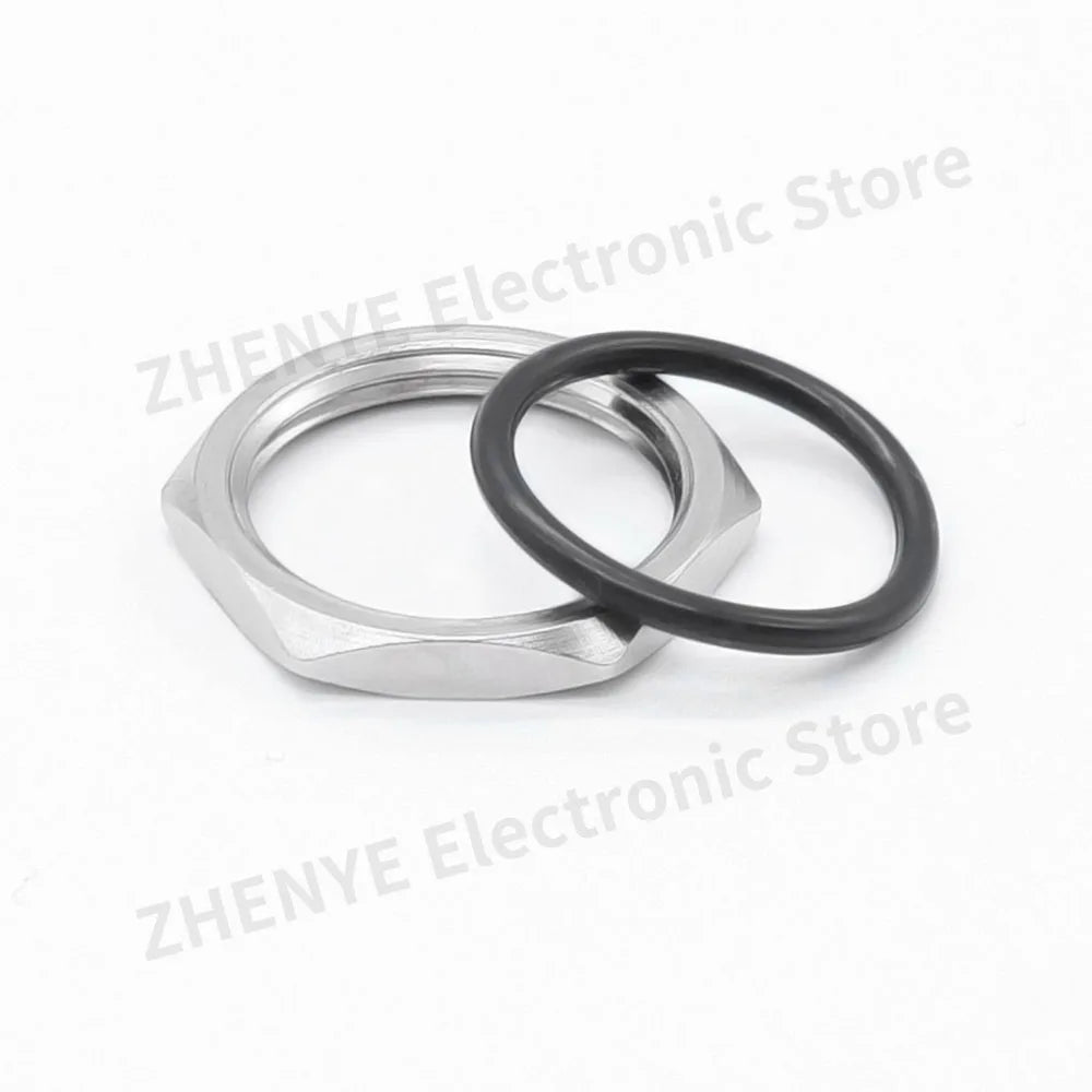 12mm 16mm 19mm 22mm Metal Switch Button Push With Wire Waterproof On Off Momentary/Latching Led Light Start Stop 5V 12V 24V 220V