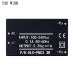 10pcs HLK-PM01 HLK-PM03 HLK-PM12 AC-DC 220V to 5V/3.3V/12V Mini Power Supply Module PM01 PM03 PM12 Isolated Transformer