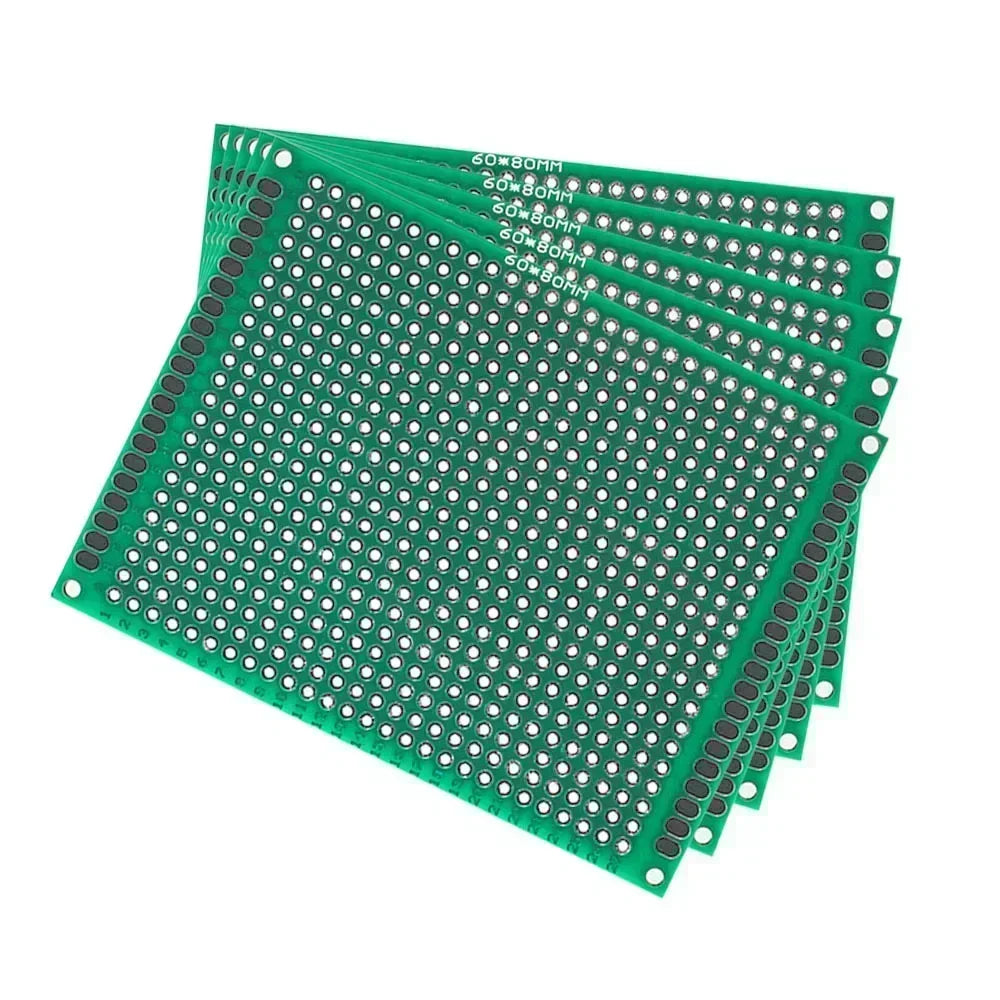 Universal PCB Circuit Protoboard Double Sided Breadboard 2x8 3x7 4x6 5x7 7x9CM Stripboard Prototyping Board DIY Electronic Kit