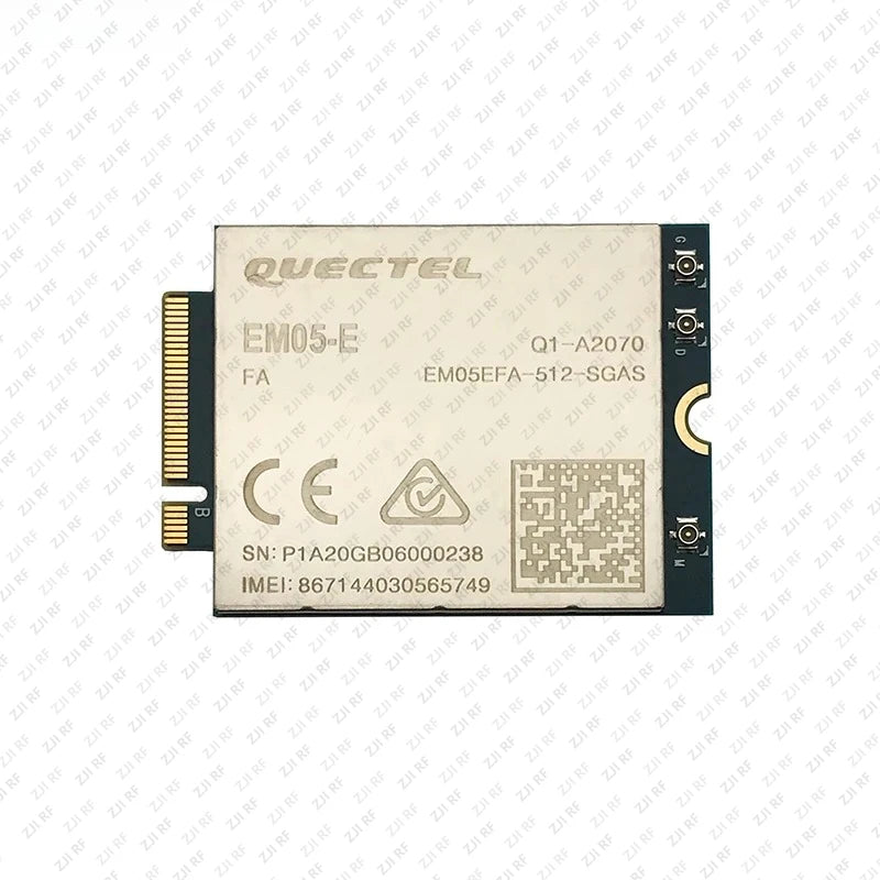 Quectel EM05 FDD-LTE/TDD-LTD M.2 4G LTE Cat4 Module EM05EFA-512-SGAS MIMO B1/B3/B7/B8/B20/B28/B38 with 4G Antenna