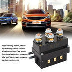 12V 500A Winch Relay Kit Remote Control Winch Relay Contactor Switch for ATV Snowmobile Mowers