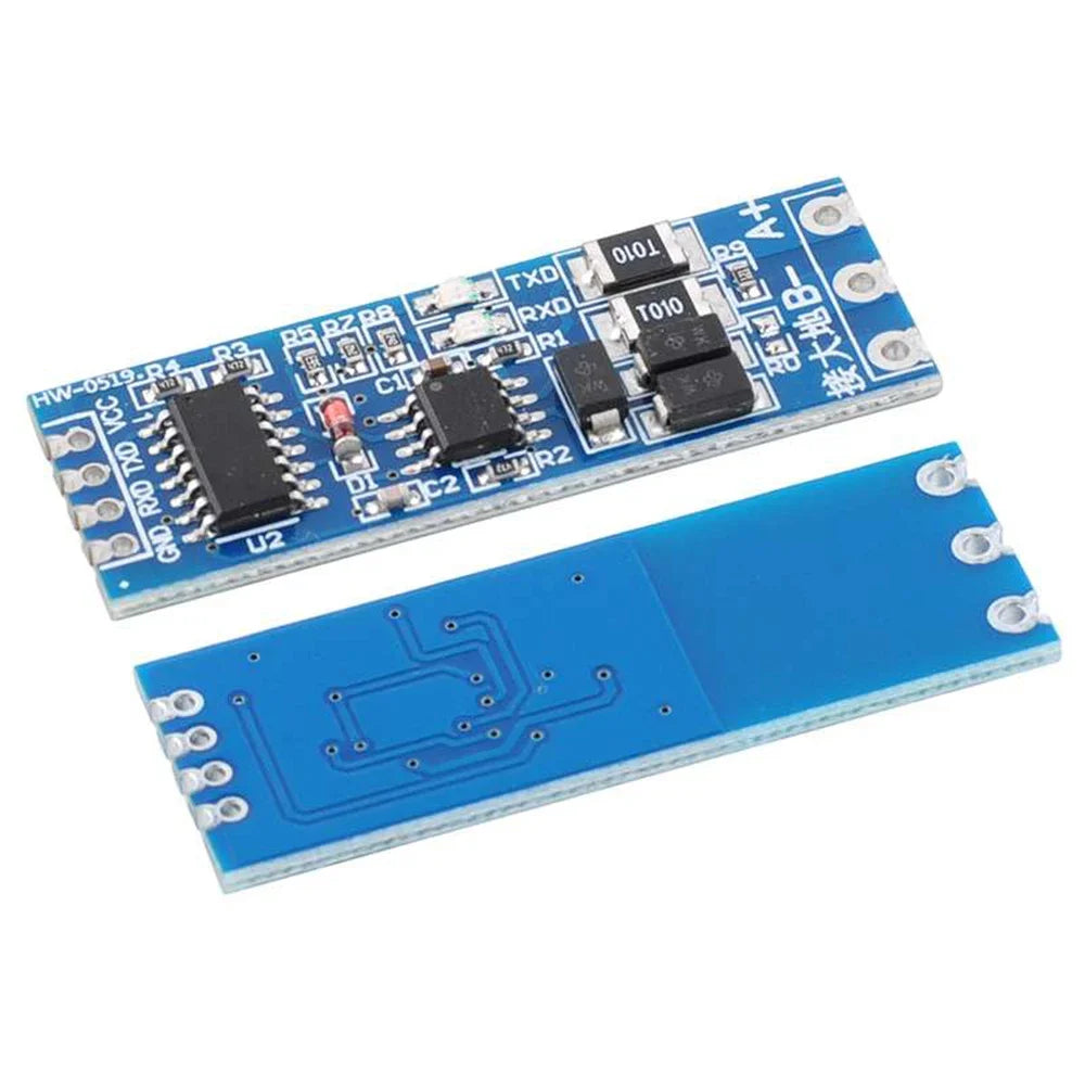 10PCS HW-519 TTL to RS485 Converter Module with Auto Flow Control 3.3V-5V Compatible for Microcontrollers