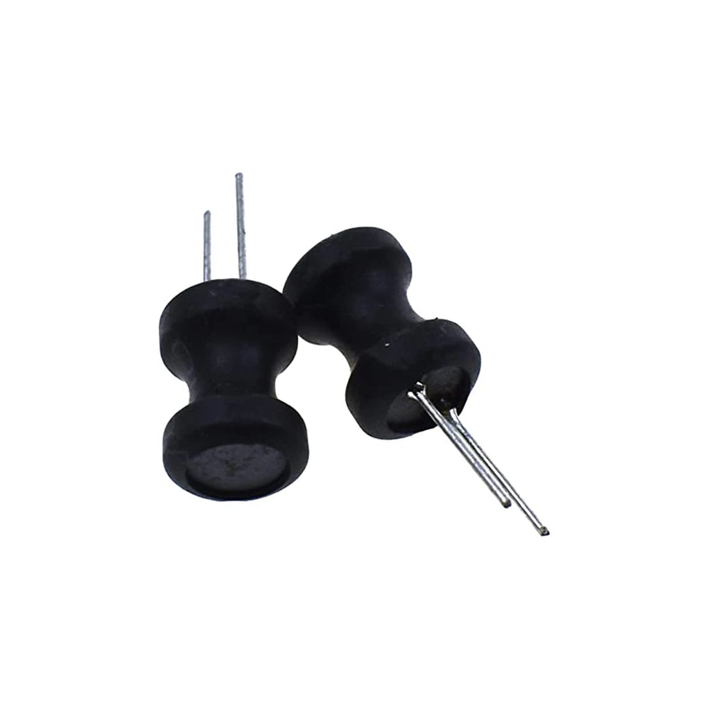 75Pcs 15 Specifications 8x10mm 2.2uH-10mH I-Shaped Inductor DIP Direct Insertion Power Inductor Kit
