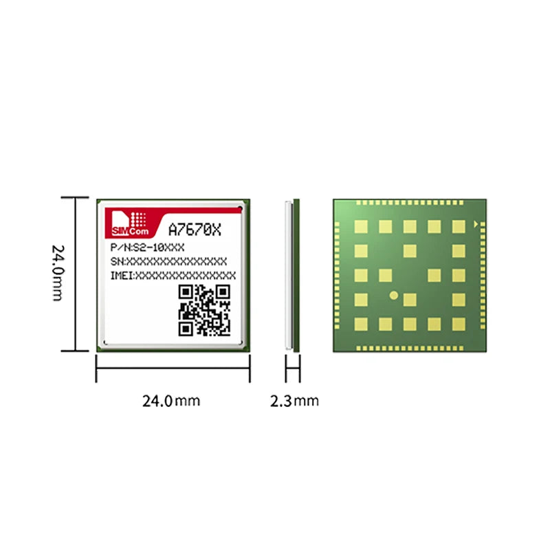 SIMCOM A7670SA 4G Cat 1 with GSM GPS Module With development Core Board A7670SA-FASE A7670SA-LASE TTL dual SIM card slot