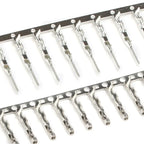100Pairs Dupont Connector 2.54mm Jumper Wire Cable Pin Connector Terminal Male and Female Pin Connector Kit for Housing Jumper
