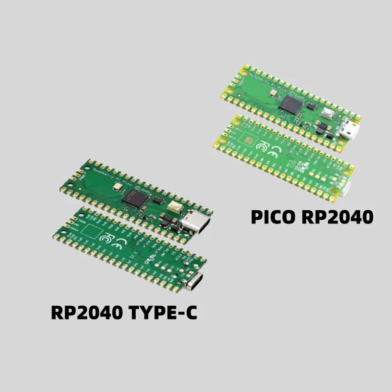 Original Raspberry Pi Pico Development Board, Pico or Pico H with Pin Header, Support MicroPython/C++