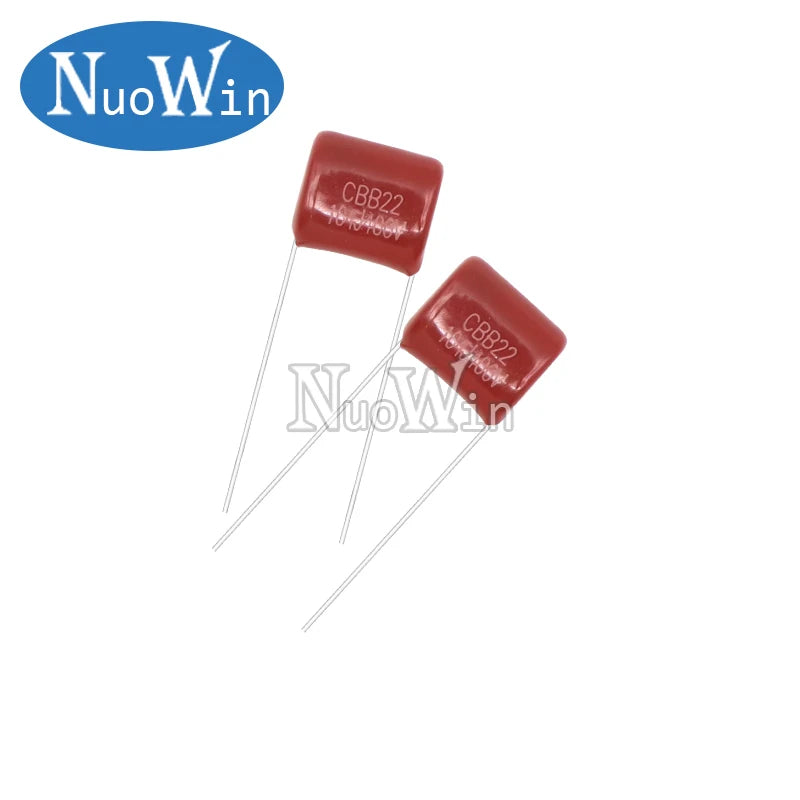 50PCS CBB Capacitor Assortment Kit 400V 10NF-3.3UF 10values*5pcs Metallized Polyester Film Capacitance