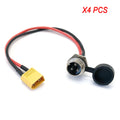 Universal GX16 3 Pins Charging Port Socket Electric Scooter Socket Plug For ZERO 8 9 10 8X 10X 11X VSETT 8 8+ 9 9+ 10+ Speedual