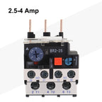 Thermal Overload Motor Relay 3 Phase AC 50Hz/60Hz FR NR2-25 IP20 Plug-in With Indicator Light For CJX2 Series Contactors