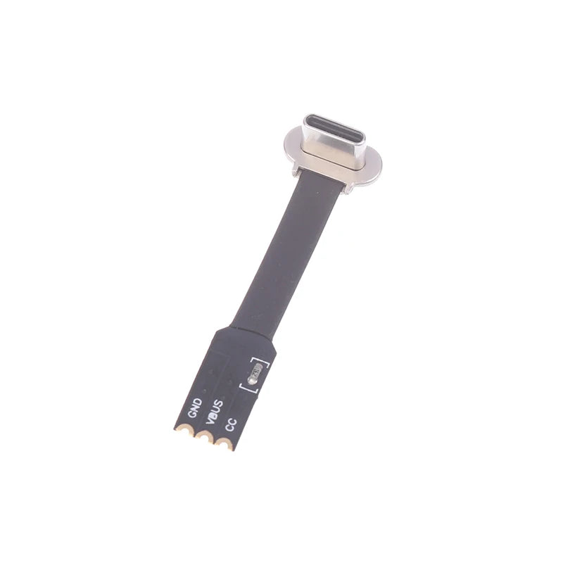 Type-C Micro USB Connector FPC 2Pin 3Pin Soft Flat Cable Male Charging Cable Fast Charge Wire Extention For Phone
