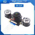 Raspberry Pi 4 Camera 5MP Night Vision 1080P Optional Wide Angle Fisheye IR-CUT Camera FF AF for Raspberry Pi 4B 3B+ 3B Zero