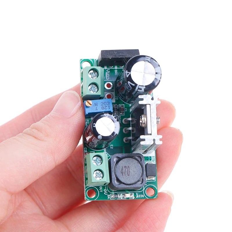 1Pcs LM259 AC to DC 3.3v 5v 9v 12v 24v Step Down Converter Module Rectifier Filter