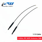 5Pcs/lot 2.4GHz WIFI Antenna 3dbi UF.L IPX/IPX Connector Brass Inner Aerial 15cm Length 1.13 Cable HLK-RM04 ESP-07