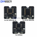 ESP32 ESP8266 Test Fixture Burner, Downloader Programmer for ESP-32 ESP-12F/12S/07S Modules