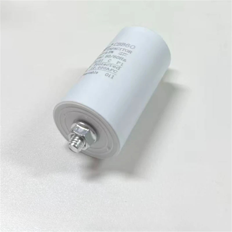 Universal 25uf Capacitor CBB60 Motor Run Capacitors Water Pump Starting Capasitor 450V AC Motors