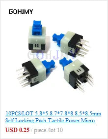 10PCS SMT 1.27mm 1.27 Double Row Female Breakaway PCB Board Pin Header socket Connector Pinheader 2*5 2*10 2*8 2*7 2*20 2* 3-50P