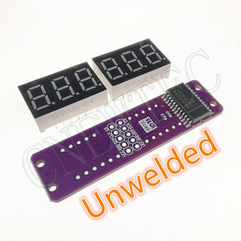 MAX7219 0.36 Inch 6 Bits Digital LED Display 7 Segment Module 6 Color Available for Arduino STM32 STC AVR ESP32 Unwelded