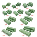 5Pair KF2EDG 3.5mm/3.81mm/3.96mm/5.08mm 15EDG 2-12Pin Male Plug Female Socket PCB Screw Terminal Block Pin Header Wire Connector