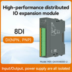 RS485 RJ45 DI/DO/AO/AI Distributed Remote IO Module CDEBYTE M31-U Series Modbus NEW Version Support PNP NPN DIP Free Splicing